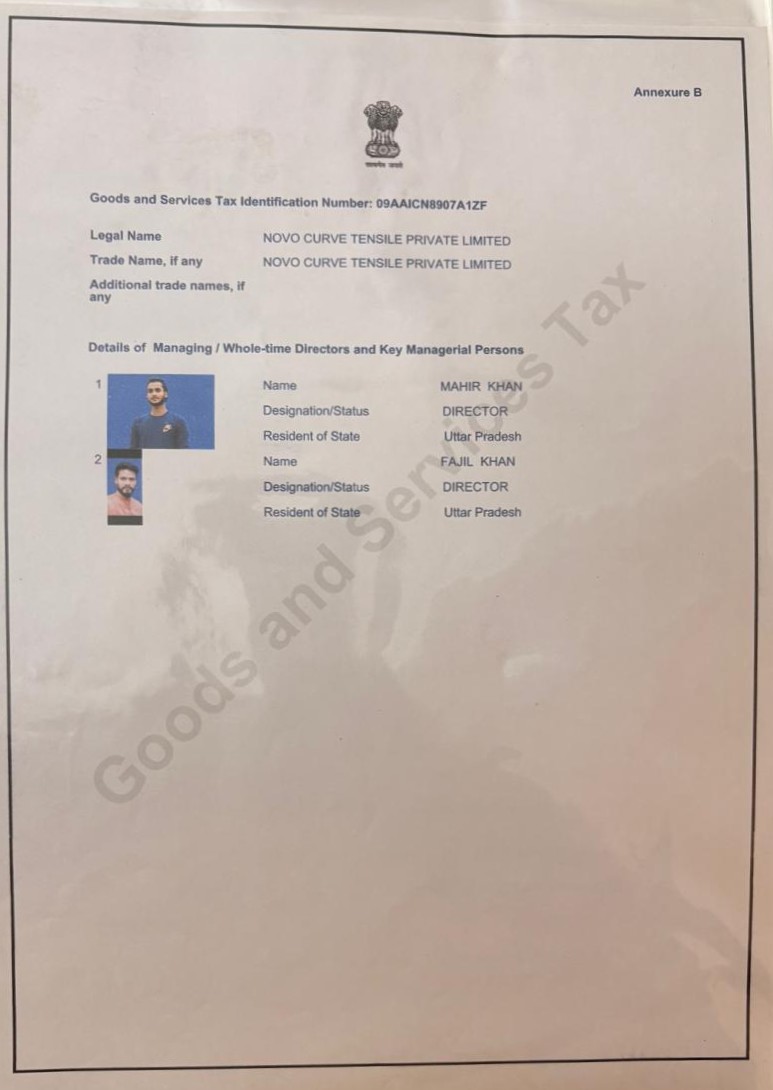 GST Certificate